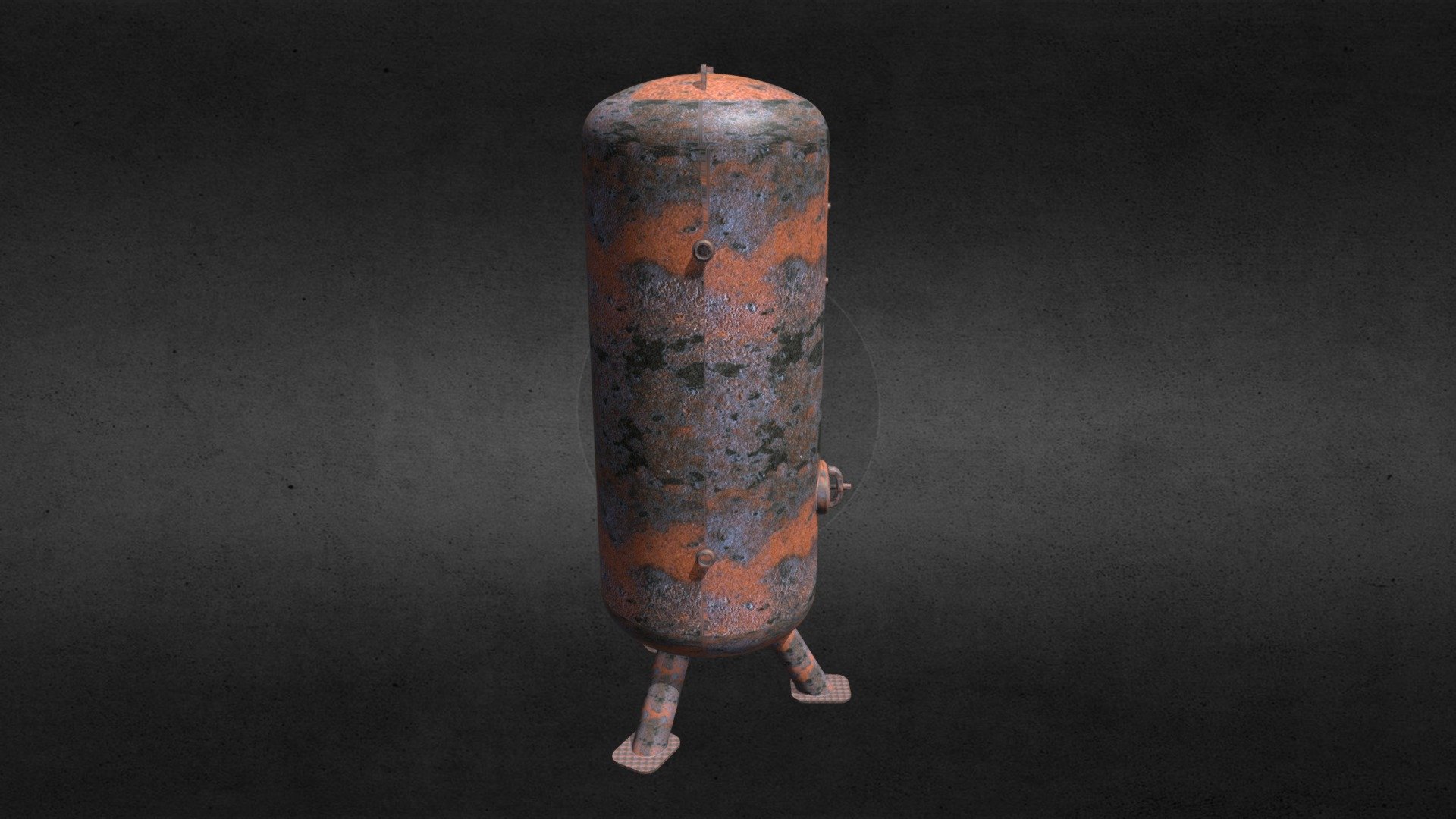 Rusted Air Tank