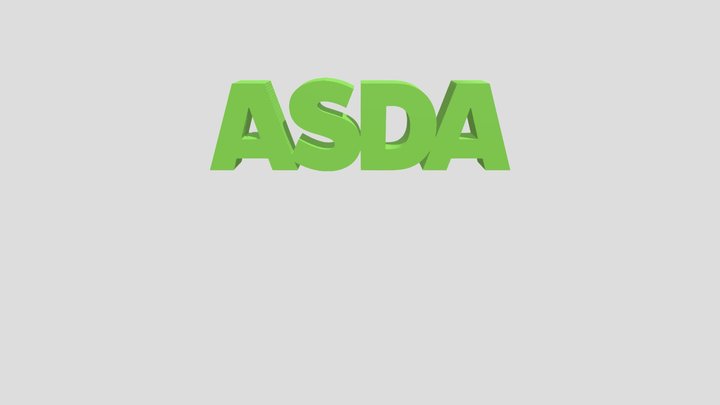 ASDA Logo 3D Model