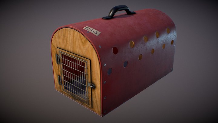 Cat_Cage 3D Model