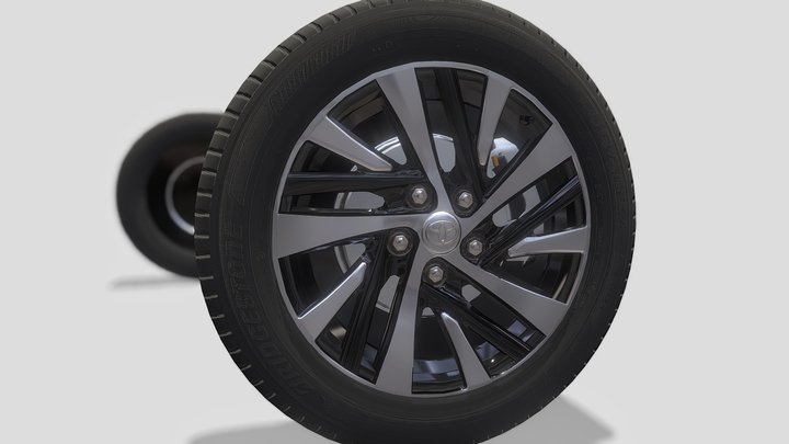 Alloy Wheel 3D Model