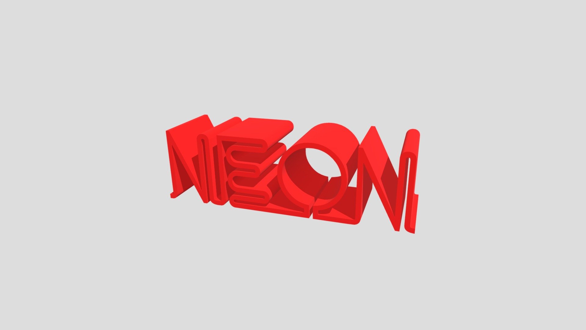 Neon Topography