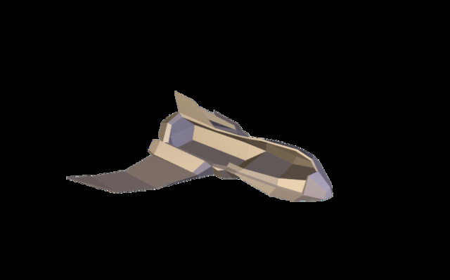 Stealth Cruiser (open) 3D Model