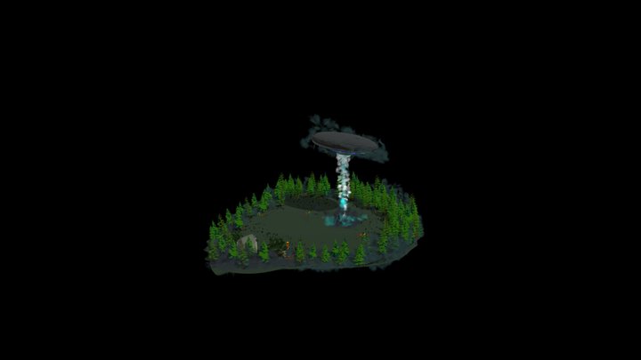 tilt brush ufo 3D Model