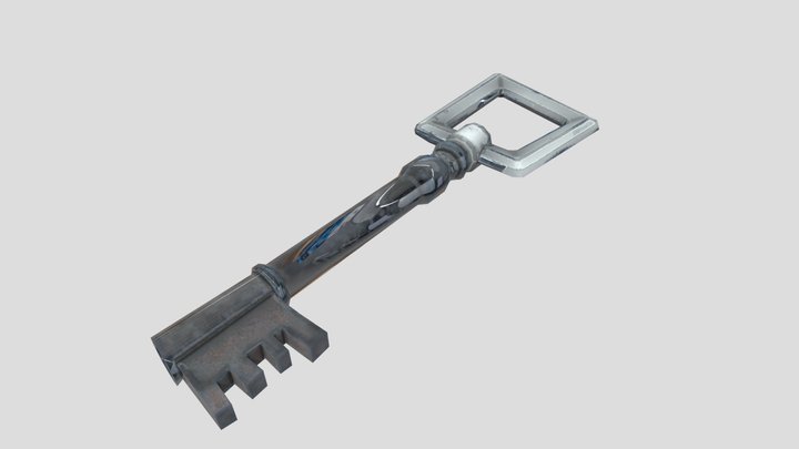 Hello Neighbor 2 Square Key 3D Model