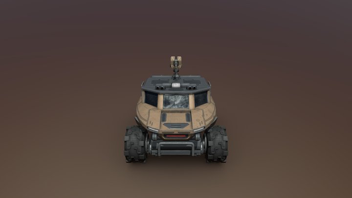 Military Jeep 3D Model
