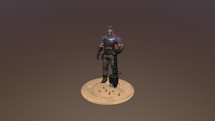 Dripstone 3D Model
