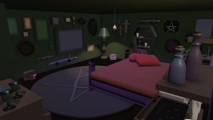 My Room - eindwerk 3D Model