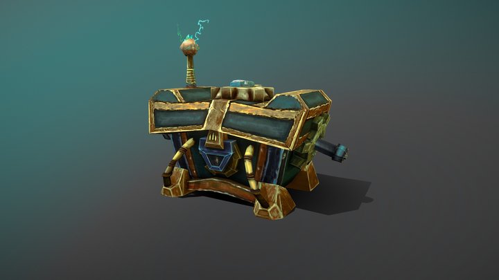DAE Warchest (Mechagnome) 3D Model