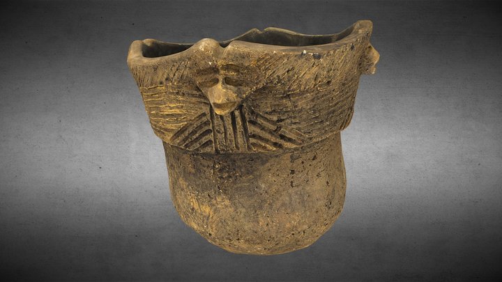 Susquehannock Pot by Dr. James T. Herbstritt 3D Model