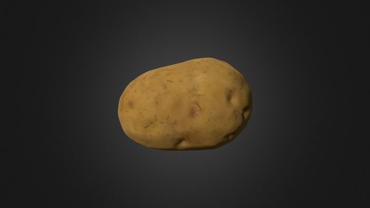 potato 3D Model