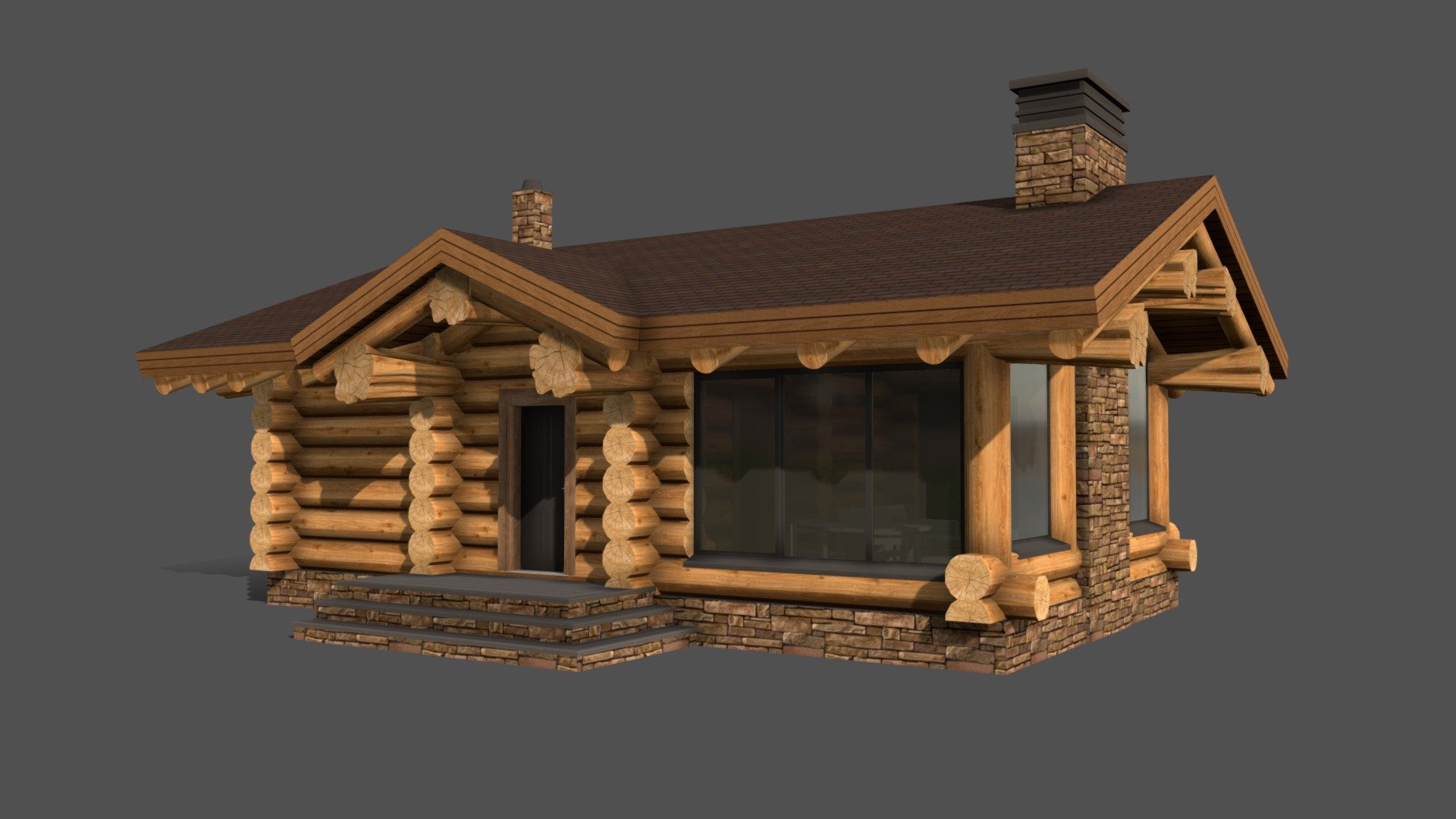 Баня - Download Free 3D model by Лаборатория 2.0 (@Alexsandr.Romanov ...