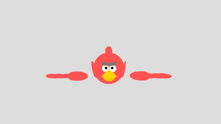 Talking Red 3D Model