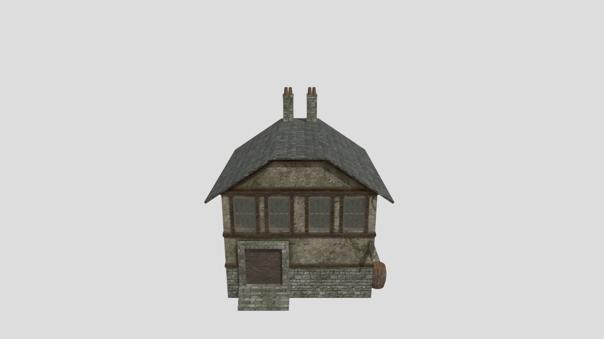 Fishing Village Tavern - Download Free 3D model by A9908244 [ada1974 ...