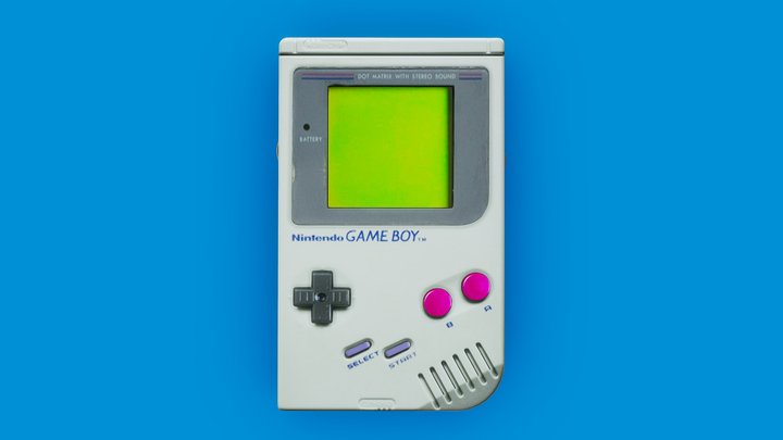 Nintendo Game Boy 3D Model