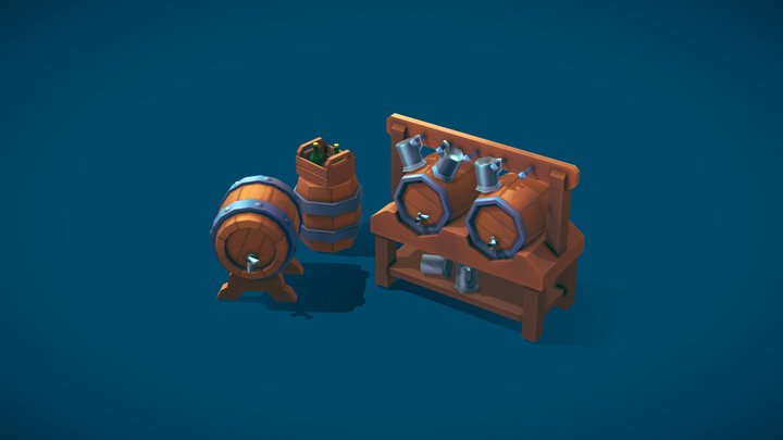 Beer 3D Model
