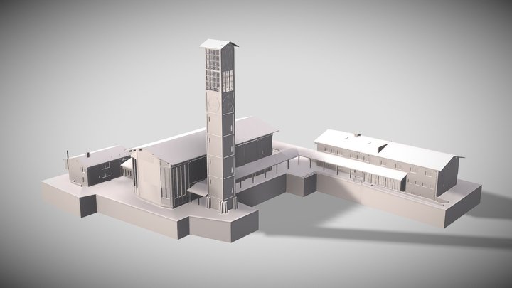 Markus-Kirche 3D Model