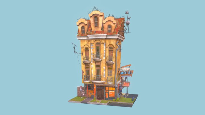 MOTEL 3D Model