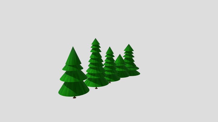 Pine Low Poly