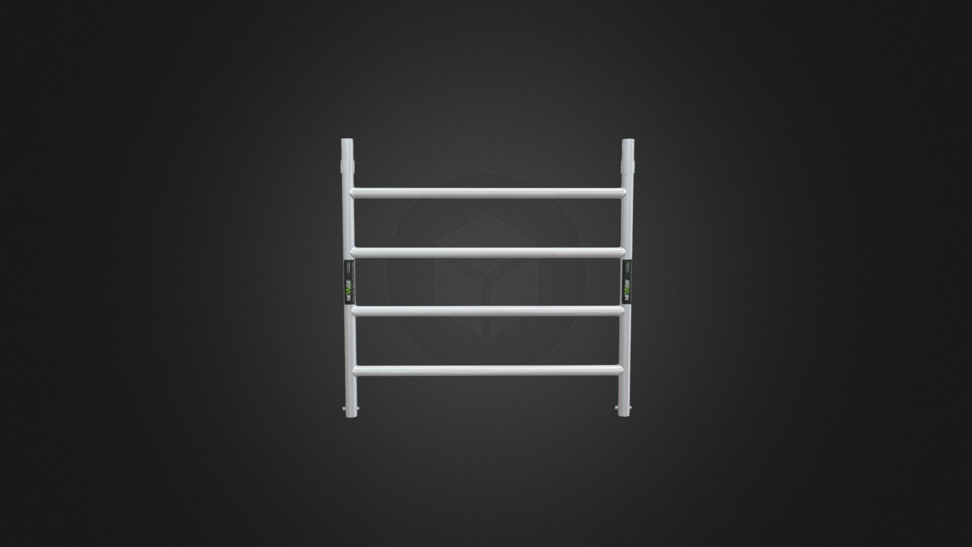 PUSH ON FRAME 4 RUNG 135 CM WIDE 100 CM -42902 - 3D model by Abhishek ...