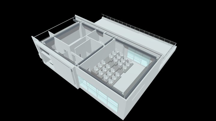 SALA ADUDIOVISUAL 3D Model