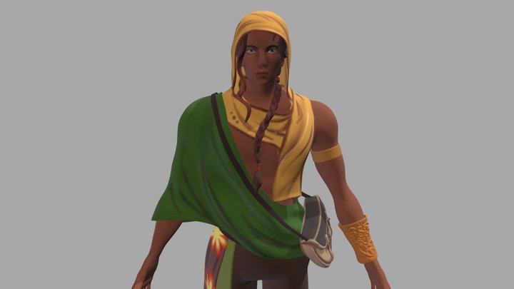 3D Character Design 3D Model