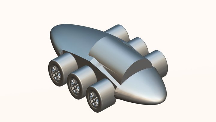 rover lunar 3D Model