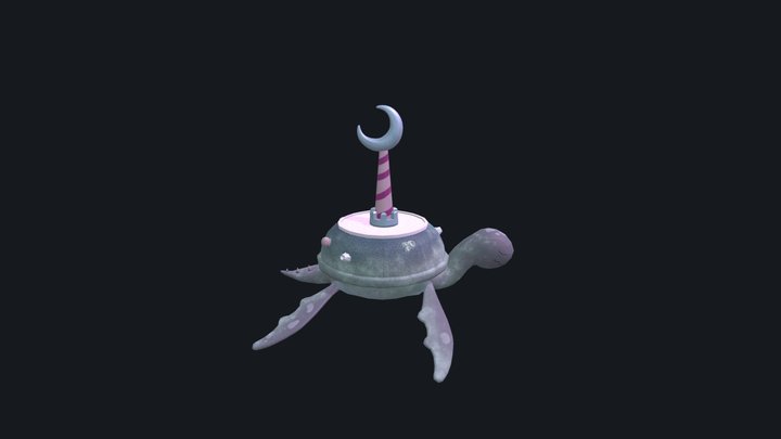 Coast Turtle Model 3D Model
