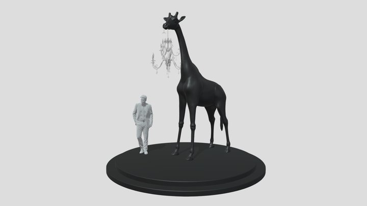 Girafa 3D Model