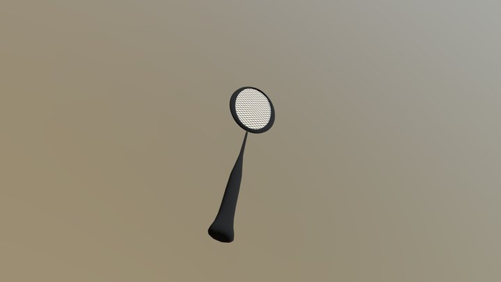 Racket 3D Model