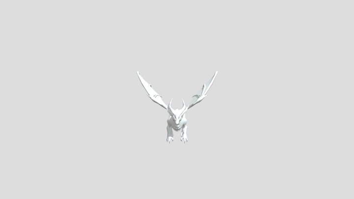 Akamaru 3D Model