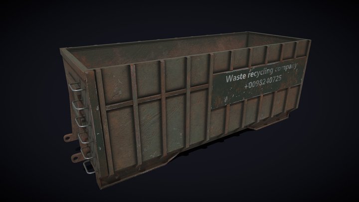 Garbage Container_20MB – Free 3D Model STL