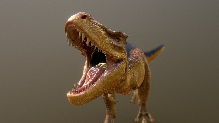 Ark 2 Rex Tribute 3D Model