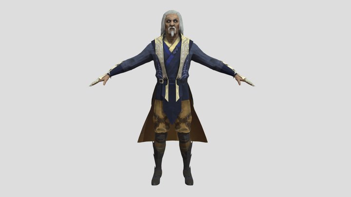 MK11 SHANG TSUNG KLASSIC 3D Model