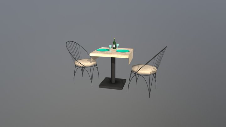 Dine Set 3D Model
