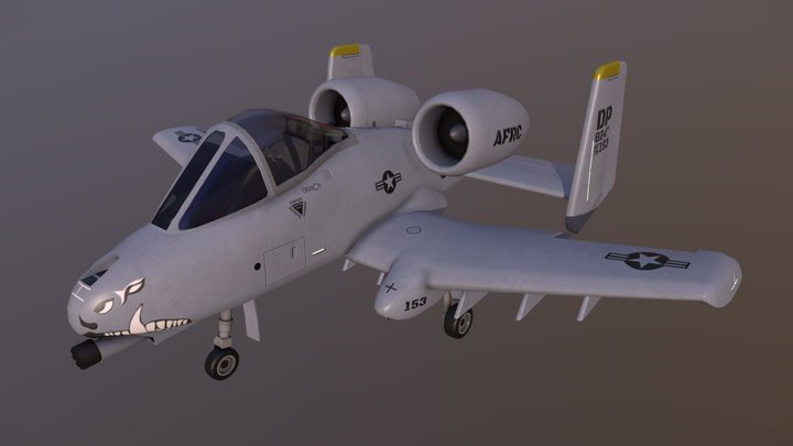 A-10th Piglet 3D Model
