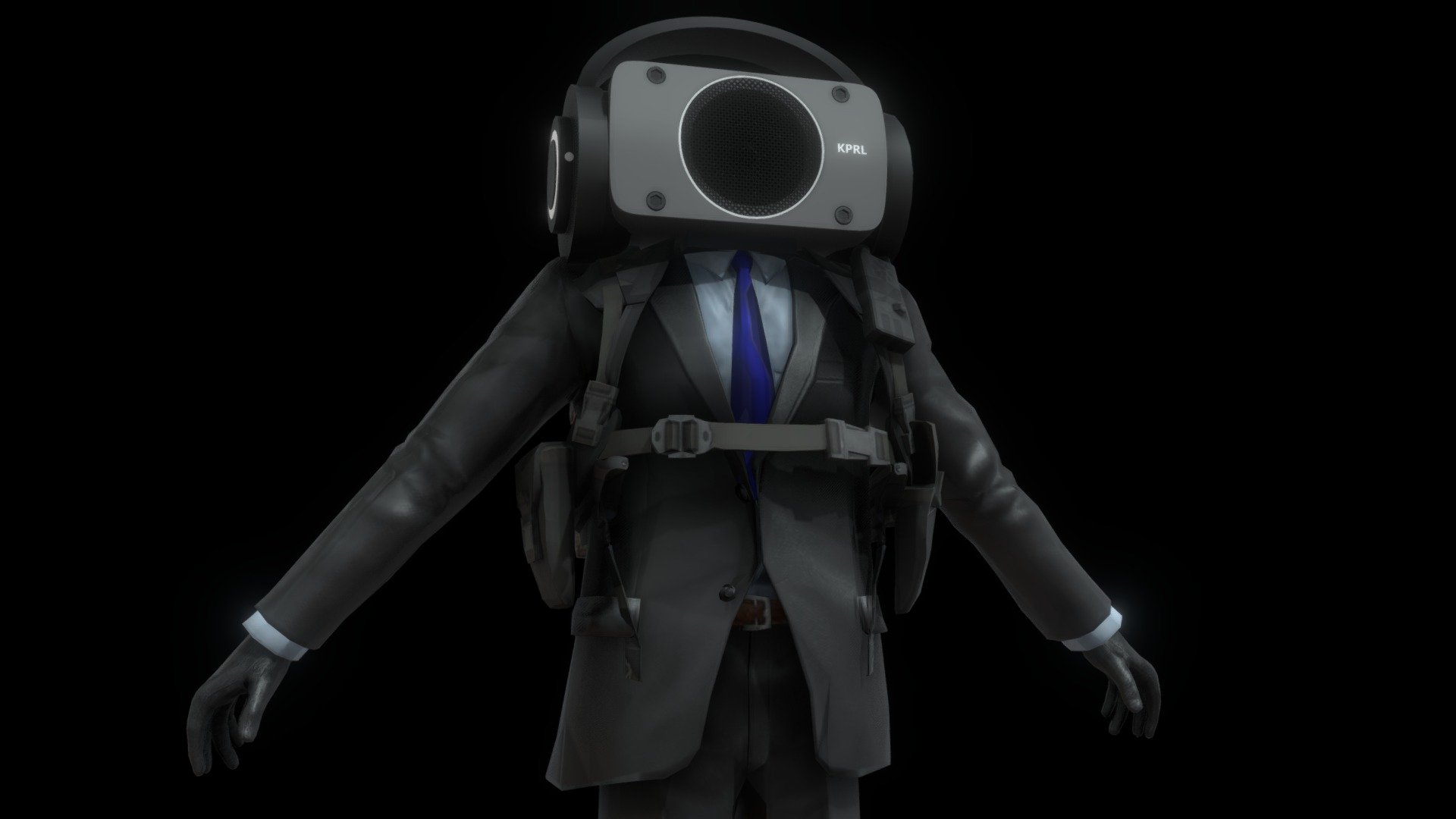 Upgraded Speakerman RIG IK - Download Free 3D model by Guzinho0 ...