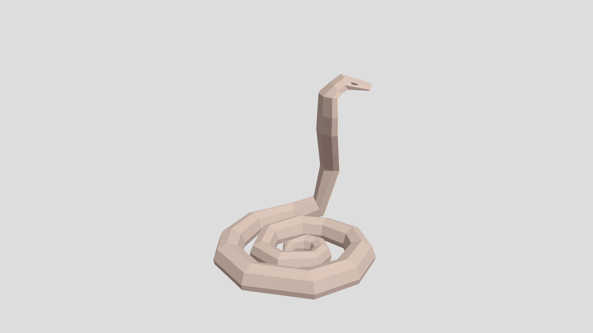 Cobra - Free 3D Model By Poly by Google - Poly Pizza