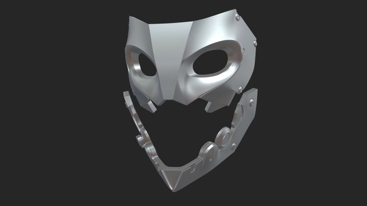 Metal Gear Solid Mask 3D print 3D Model