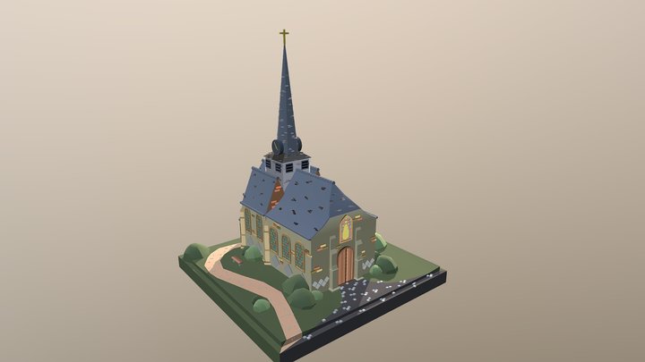 1IGP18_DePauw_Sophia_SimpleScene 3D Model