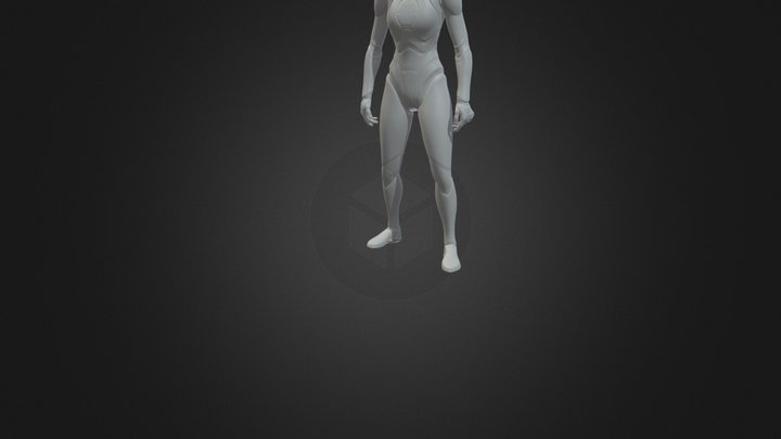Female Locomotion Set – Animation Loops Showcase 3D Model