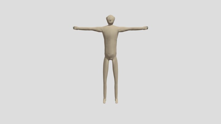 Person Sculpt 3D Model