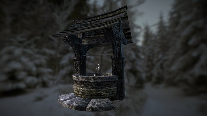 Old Well 3D Model