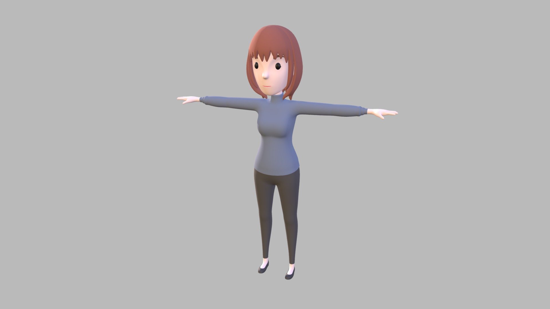 Cartoongirl028 Girl Buy Royalty Free 3d Model By Bariacg [adafac0] Sketchfab Store