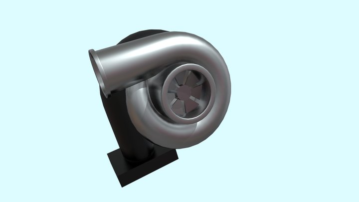 turbocharger 3D Model