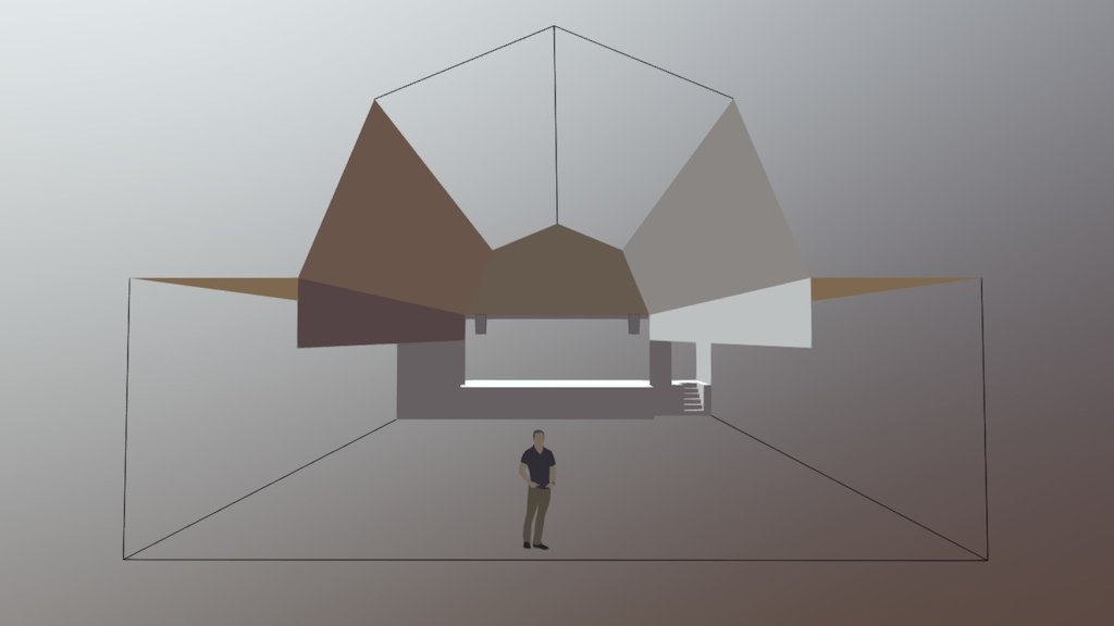 Whanganui Musicians Club Hall Sketchup