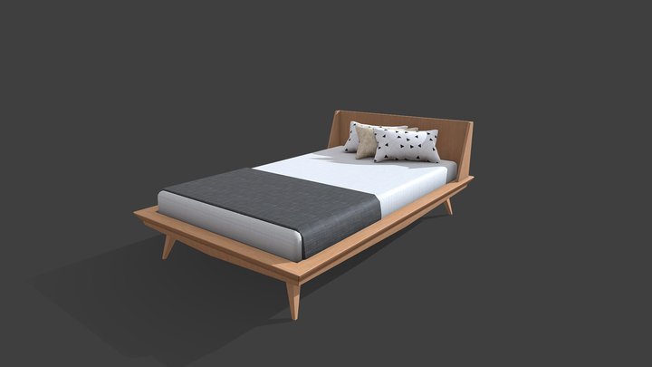 Bed 3D Model