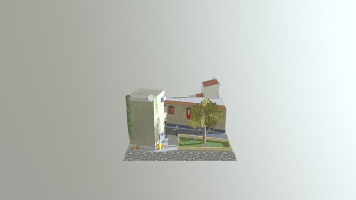 1DAE12 Lowie Wydooghe Cityscene 3D Model