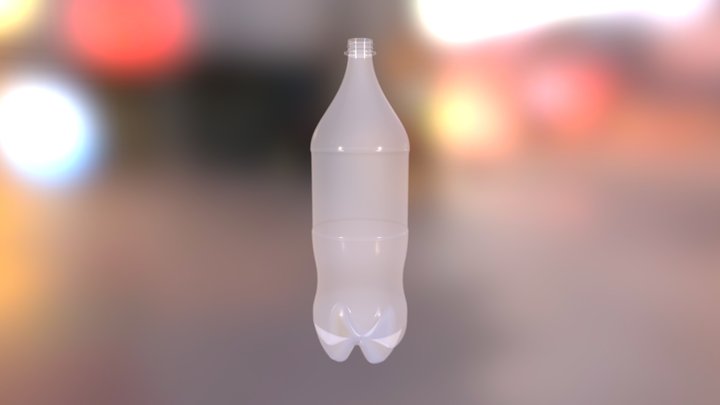 3Dponics 2L Bottle 3D Model