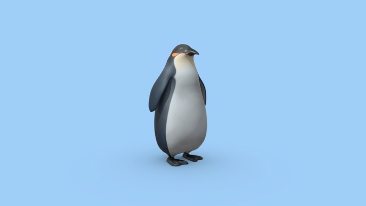 3D Lenticular Image 395mm X 295mm New Penguins 