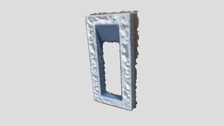 Window 4 - Light Blue 3D Model